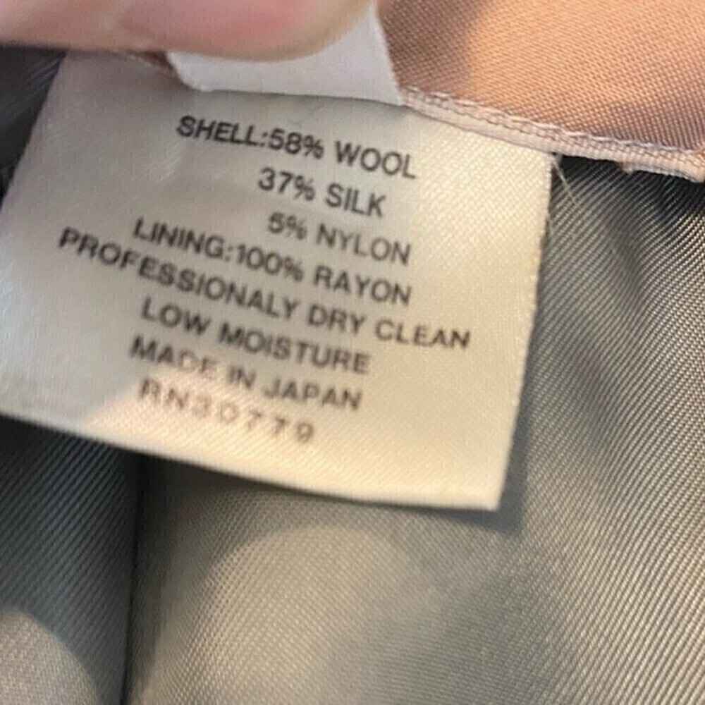 John Wanamaker Wool Silk Blend Tweed Blazer Women’s size 8 - Picture 5 of 9
